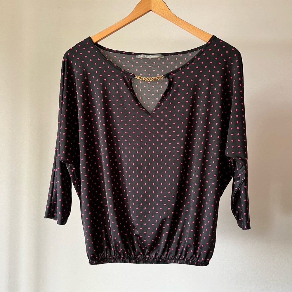 2/20$ Gaudi Polka Dot Top